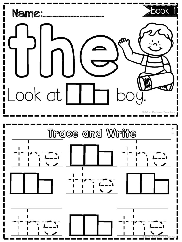 Sight Word Little Books