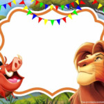 Simba Lion King Invitation Template Perfect For Parties In The Yard