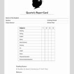 Simple Blank Report Card Template Inspirational Free Kindergarten