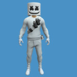Skin Marchmello Fortnite Download Free 3D Model By Captain EXE jul