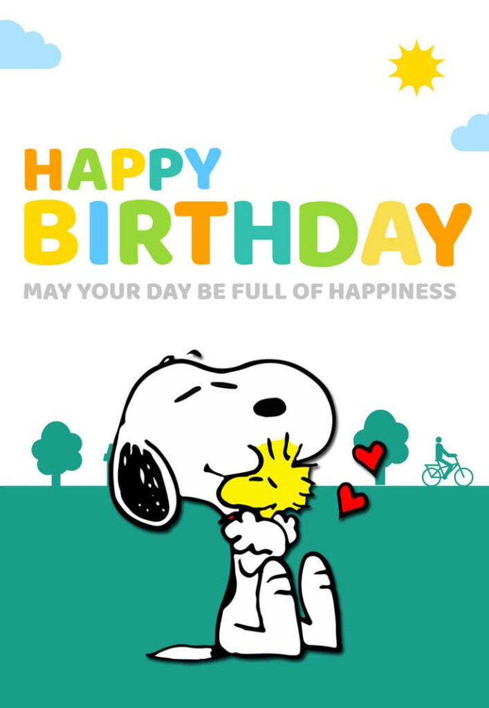 Snoopy Printable Birthday Cards PRINTBIRTHDAY CARDS Snoopy Birthday 