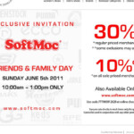 Soft Moc Friends And Family Sale Canada Save Up To 30 Sunday Only