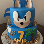 Sonic The Hedgehog Birthday Cake Sonic Birthday Cake Sonic Cake