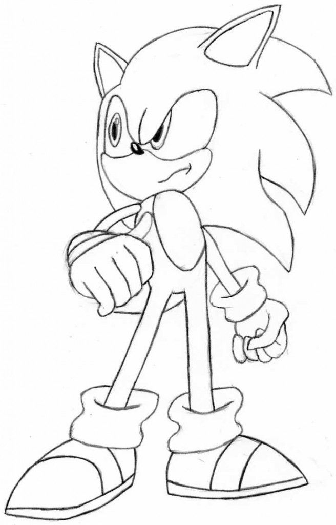 Sonic The Hedgehog Printables Coloring Home