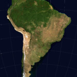 South American Winter Physical Wall Map By Newport Geographic MapSales