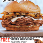 Spend Freely Arby s FREE Sandwich With Drink And Fry Purchase