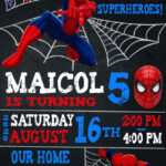 Spiderman Invitation FREE Spiderman Spiderman Party Spiderman