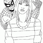 Spiderman Printable Coloring Pages Coloring Home