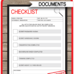 Spy Party Mission Activities Checklist Template Printable Secret