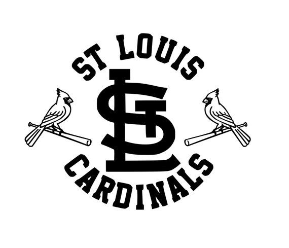 St Louis Cardinals Decal St Louis Cardinals Baseball St Louis 