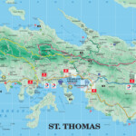 St Thomas Island Tourist Map