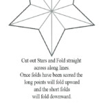 Star Template Printable Free Patterns For Making A Shabby Chic 5 Point