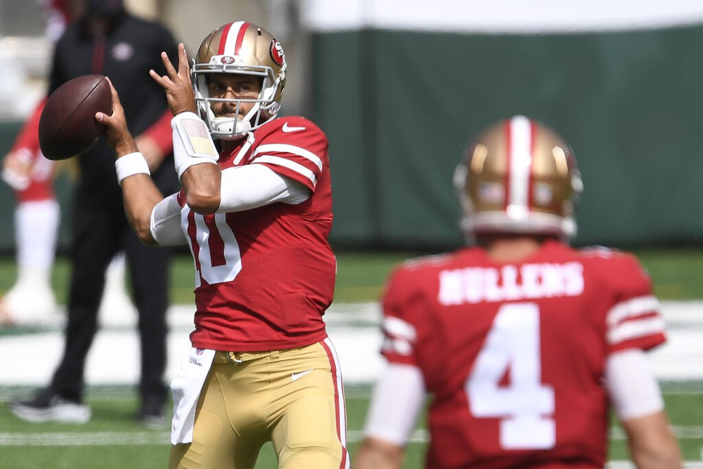 Stats Eggs Jimmy Garoppolo Could Start Against The Giants Niners 