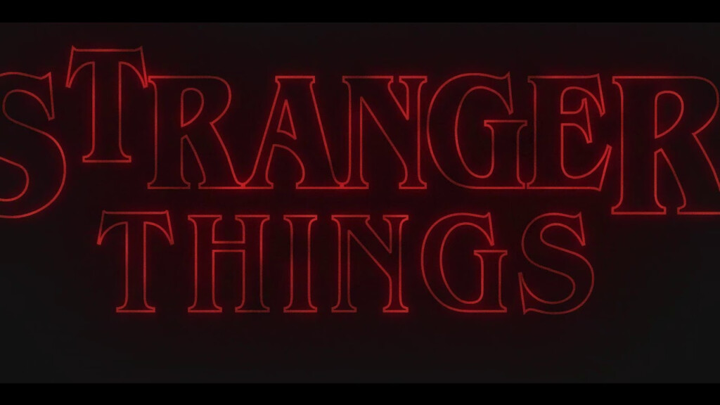 Stranger Things Opening Free Template StrangerThings aep YouTube