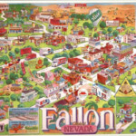 Street Map Of Fallon Nevada Maps