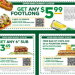 Subway August 2021 Coupons And Promo Codes