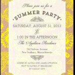 Summer Party Invitation Wording Fresh Best 25 Summer Party Invites