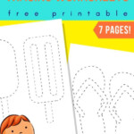 Summer Tracing Worksheets For Preschoolers Planes Balloons Summer