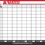 Super Bowl Squares Printable Template Print Here http