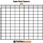 Super Bowl Squares Superbowl Squares Printable Brackets Super Bowl