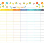 Super Cute And Useful Weekly Agenda Printable By Thespottedpixel