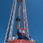 Superman Tower Of Power Ride Guide To Six Flags Over Texas