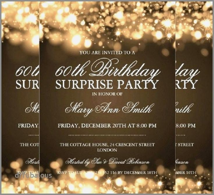 Surprise Party Invitations Free Download Surprise Party Invitations