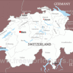 Switzerland Political Map