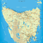 Tasmania Tourist Map