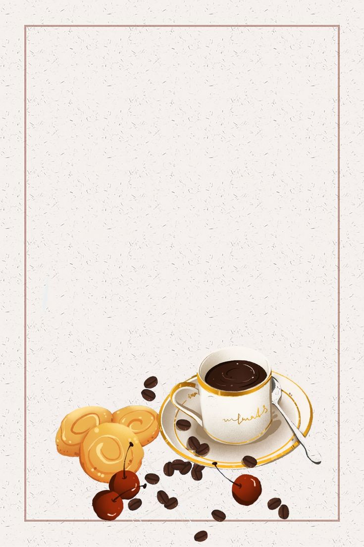 Tea Restaurant Poster Background Material