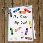 Teach Colors To Kids Flip Book