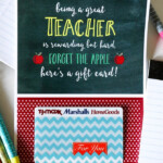 Teacher Appreciation Gift Card Holder Lil Luna