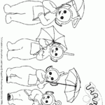 Teletubbies Coloring Pages