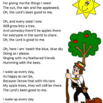 Template Preschool Songs Johnny Appleseed Johnny Appleseed Song