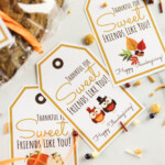 Thankful For Sweet Friends Like You Free Printable Gift Tags Baking