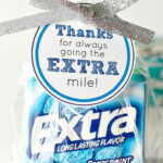 Thanks For Going The EXTRA Mile Gift Tag Teacher Etsy Diy Teacher