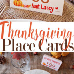 Thanksgiving Place Cards Free Printable MomDot