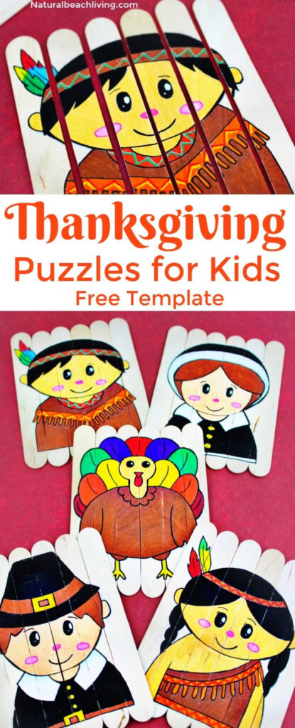 Thanksgiving Preschool Activities DIY Thanksgiving Puzzles Free 