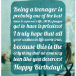 The Birthday Wishes For Teenagers Article Of Your Dreams