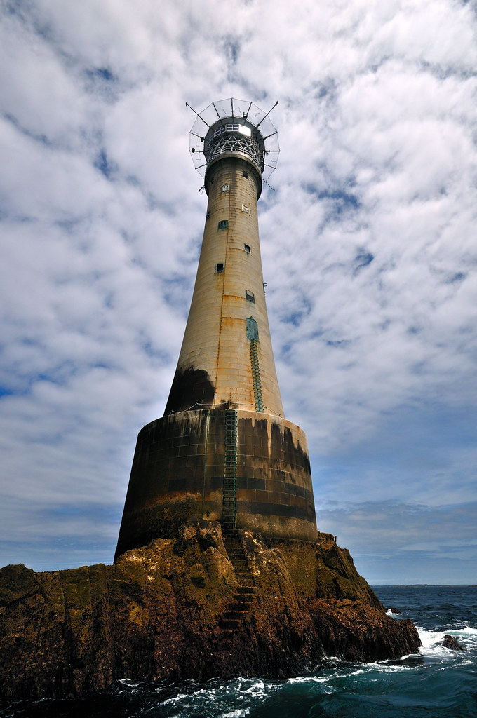 The Bishop Rock Lighthouse Isles Of Scilly England Flickr