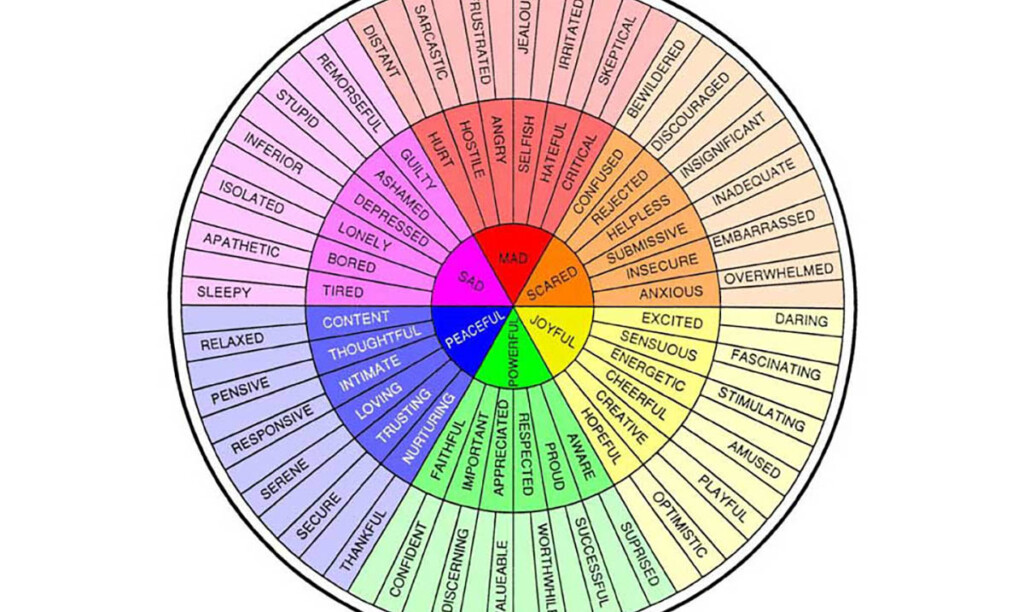 The Feelings Wheel A Powerful Tool In Teaching Children About 