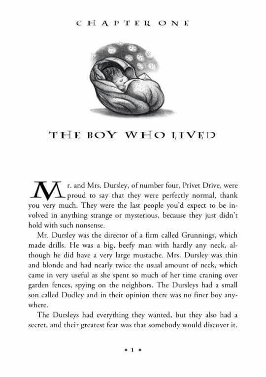 The First Page Of An Amazing Journey Harry Potter Printables