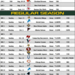 The Packers 2020 Schedule And Thoughts Die Hard Packer Fan