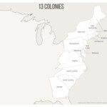 The U S 13 Colonies Printables Map Quiz Game History Interactive