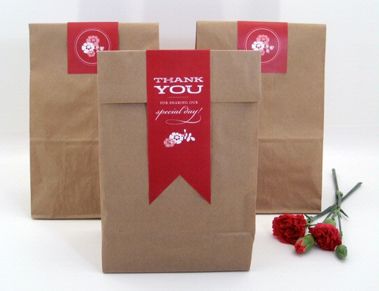 TheFabEvent Brown Paper Bag With Deco