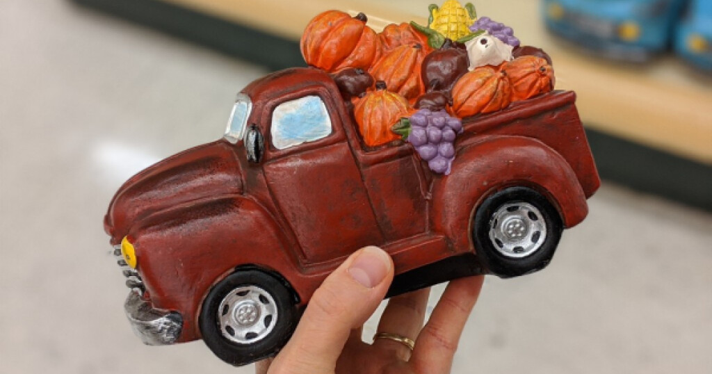 These Vintage Red Truck Decorations Are 40 Off At Hobby Lobby Hip2Save