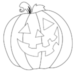 This Is The Way We Carve A Pumpkin Worksheet Trace Super Simple