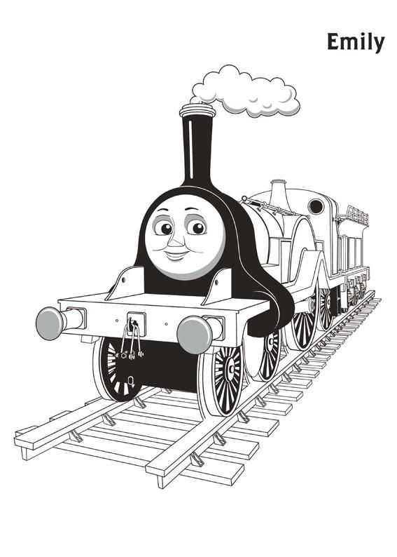 Thomas And Friends Coloring Pages Emily Train Coloring Pages Thomas 