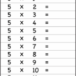 Times Tables 5s Worksheets 99Worksheets