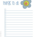 To Do List Template